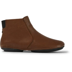 CAMPER Right - Botki dla Kobiety - Brązowy, rozmiar 35, Skóra licowa