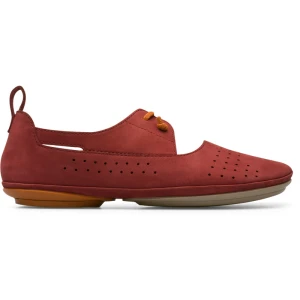 CAMPER Right - Eleganckie buty dla Kobiety - Czerwony, rozmiar 42, Zamsz