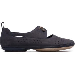 CAMPER Right - Eleganckie buty dla Kobiety - Niebieski, Zamsz