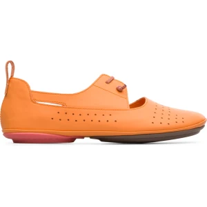 CAMPER Right - Eleganckie buty dla Kobiety - Pomarańczowy, rozmiar 35, Skóra licowa