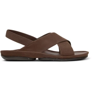 CAMPER Right Isla - Sandały dla Kobiety - Brązowy, rozmiar 35, Zamsz