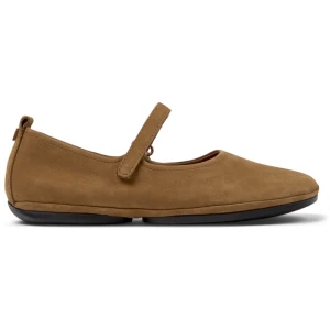 CAMPER Right Nina - Baleriny dla Kobiety - Brązowy, rozmiar 35, Zamsz