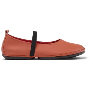 CAMPER Right Nina - Na płaskim obcasie dla Kobiety - Pomarańczowy, rozmiar 35, Skóra licowa