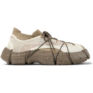 CAMPER ROKU - Trampki dla Kobiety - Biały,Beżowy,Nude, rozmiar 35, Tkanina