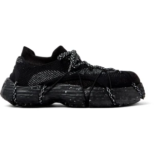 CAMPER Roku - Trampki dla Kobiety - Czarny,Szary,Biały, rozmiar 35, Tkanina