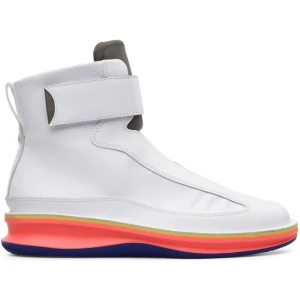 CAMPER Rolling - Botki dla Kobiety - Biały, rozmiar 35, Skóra licowa/Tkanina