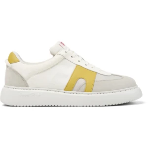 CAMPER Runner K21 - Buty na co dzień dla Mężczyźni - Beżowy,Biały,Żółty, rozmiar 39, Tkanina
