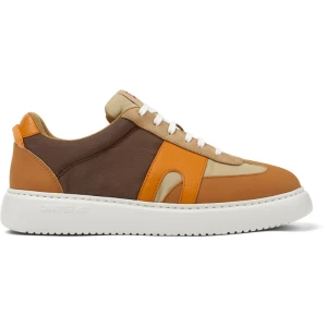 CAMPER Runner K21 Sorona® - Trampki dla Mężczyźni - Beżowy,Brązowy,Pomarańczowy, rozmiar 39, Tkanina