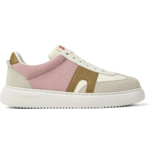 CAMPER Runner K21 - Trampki dla Kobiety - Biały,Szary,Różowy, rozmiar 38, Tkanina