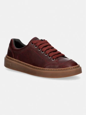 Camper Runner Twentyfive sneakersy damskie skórzane bordowy
