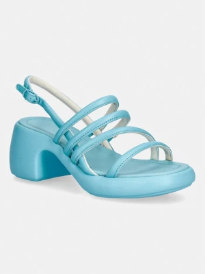 Camper sandały na słupku skórzane Thelma Sandal