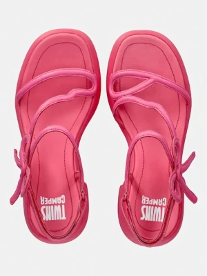 Camper sandały na słupku skórzane TWS