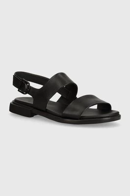 Camper sandały skórzane Edy damskie kolor czarny K200573-013