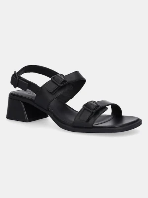 Camper sandały skórzane Kora Sandal kolor czarny K201739-001