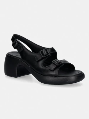 Camper sandały skórzane Thelma Sandal czarny