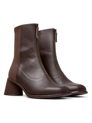 Camper Skórzane botki w kolorze brązowym rozmiar: 41