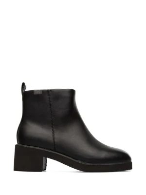 Camper Skórzane botki w kolorze czarnym rozmiar: 37