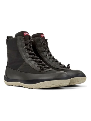 Camper Skórzane botki w kolorze khaki rozmiar: 38
