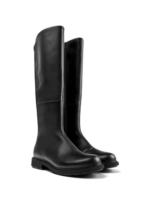 Camper Skórzane kozaki w kolorze czarnym rozmiar: 36