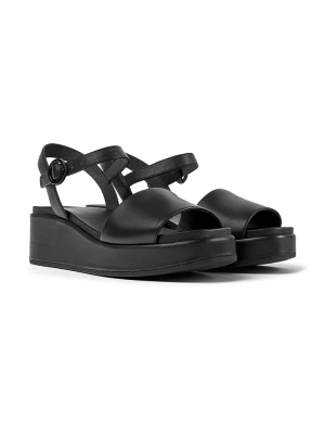 Camper Skórzane sandały w kolorze czarnym rozmiar: 40