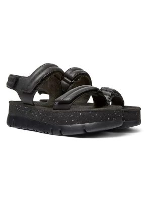 Camper Skórzane sandały w kolorze czarnym rozmiar: 40