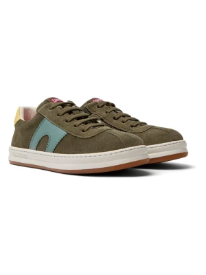 Camper Skórzane sneakersy "Runner Four" w kolorze zielonym rozmiar: 28