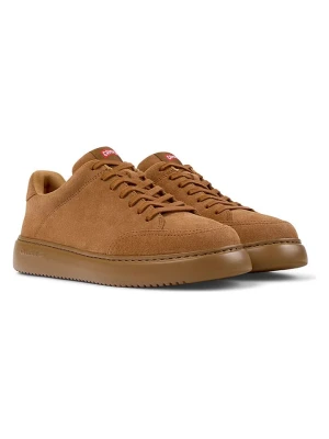Camper Skórzane sneakersy "Runner K21" w kolorze jasnobrązowym rozmiar: 45
