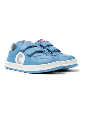 Camper Skórzane sneakersy w kolorze błękitnym rozmiar: 26