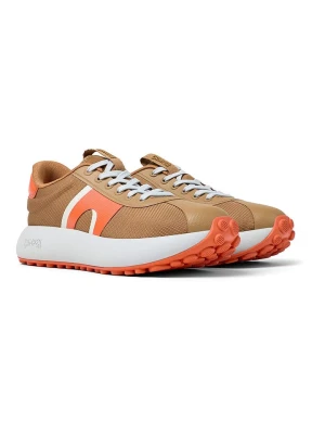 Camper Skórzane sneakersy w kolorze jasnobrązowo-pomarańczowym rozmiar: 38