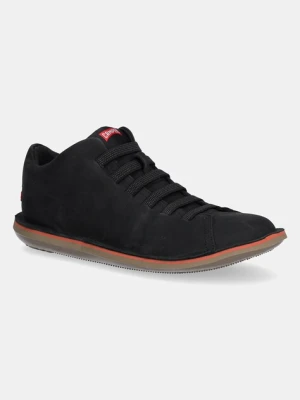 Camper sneakersy nubukowe Beetle męskie kolor czarny 36678-086