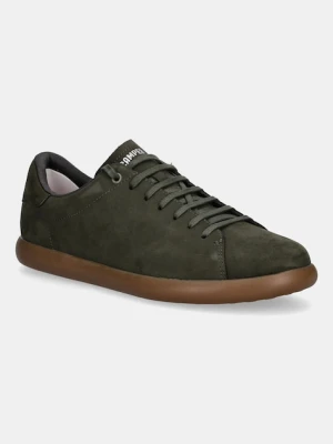 Camper sneakersy nubukowe Pelotas Soller męskie kolor zielony K101003-009