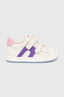 Camper sneakersy skórzane dziecięce kolor fioletowy TWS