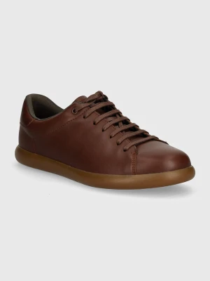 Camper sneakersy skórzane Pelotas Soller brązowy