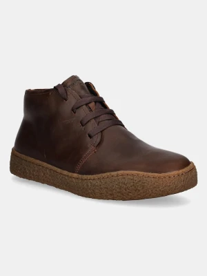 Camper sneakersy skórzane Peu Terreno brązowy
