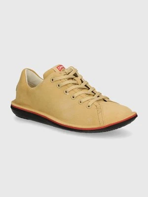 Camper sneakersy zamszowe Beetle kolor beżowy 18648-073