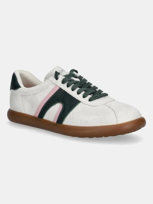Camper sneakersy zamszowe Pelotas Soller damskie kolor beżowy K201608-018