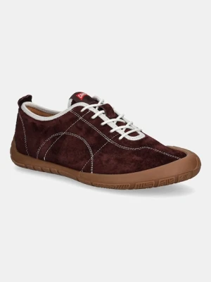 Camper sneakersy zamszowe Peu Path męskie kolor bordowy K101053-003