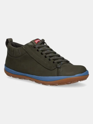 Camper sneakersy zamszowe Peu Pista GM męskie kolor zielony K300285-046