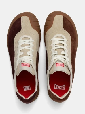 Camper sneakersy zamszowe TWS męskie kolor brązowy K101054-001