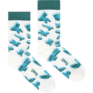 CAMPER Socks - Unisex Skarpetki - Biały, rozmiar L, Tkanina