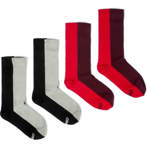 CAMPER Sox Socks - Unisex Skarpetki - Czerwony, Kasztanowy, Zielony, Tkanina