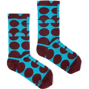 CAMPER Sox Socks - Unisex Skarpetki - Kasztanowy, Niebieski, Tkanina