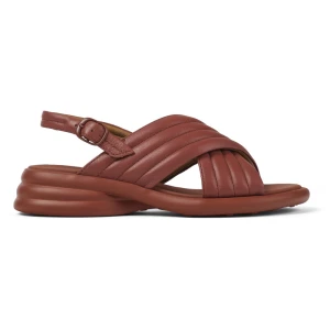 CAMPER Spiro - Sandały dla Kobiety - Czerwony, rozmiar 35, Skóra licowa