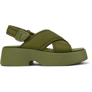 CAMPER Tasha - Sandały dla Kobiety - Zielony, rozmiar 35, Tkanina