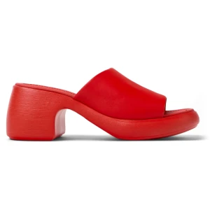CAMPER Thelma Sandal - Sandały dla Kobiety - Czerwony, rozmiar 35, Skóra licowa