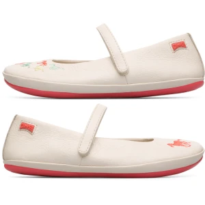 CAMPER Twins - Baleriny dla  - Beżowy, rozmiar 25, Skóra licowa