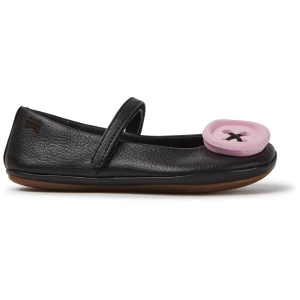 CAMPER Twins - Baleriny dla Dla dziewczynek - Czarny, rozmiar 25, Skóra licowa