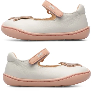 CAMPER Twins - Baleriny dla Firstwalkers - Biały, rozmiar 20, Skóra licowa