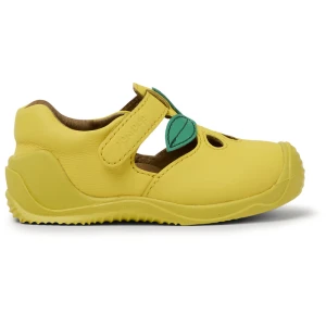 CAMPER Twins - Baleriny dla Firstwalkers - Żółty, rozmiar 20, Skóra licowa