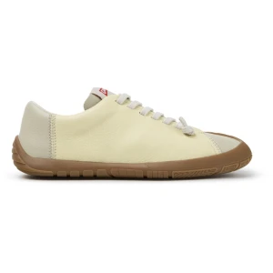 CAMPER Twins - Buty na co dzień dla Kobiety - Beżowy,Biały, rozmiar 35, Skóra licowa
